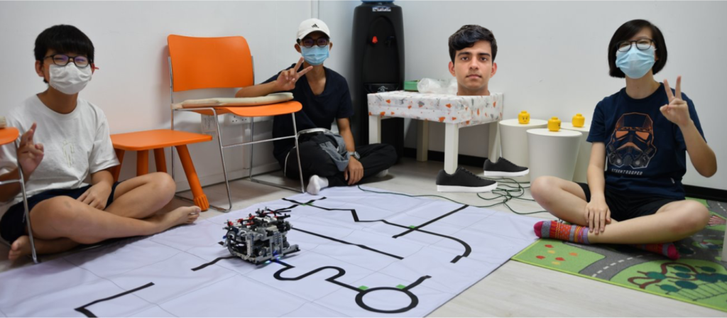 Team CORE U19 wins RCJ Rescue Line U19 at RCAP 2021, competing virtually from Steam Engine