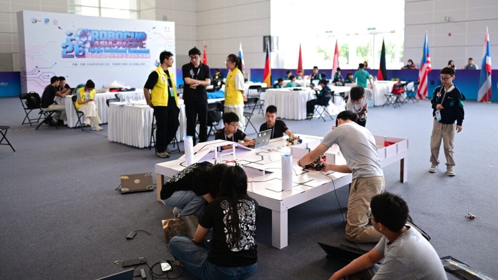Practice field for RCJ Rescue Line at RoboCup Asia-Pacific Tianjin Invitational 2026