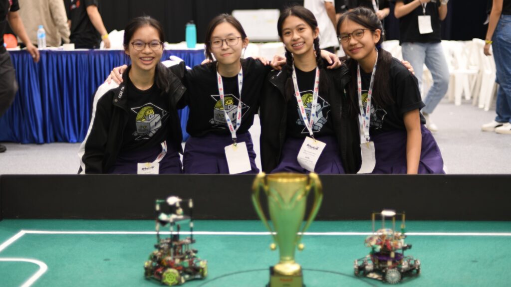 RGS Robotics Club Team Socks wins RCJ Lightweight Soccer at RoboCup Singapore Open 2023